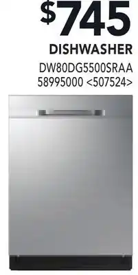 RONA SAMSUNG DISHWASHER offer