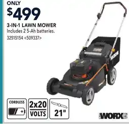 RONA 3-IN-1 LAWN MOWER offer