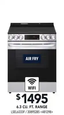 RONA LG 6.3 CU. FT.RANGE offer