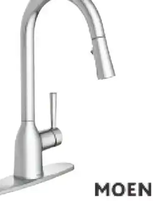 RONA MOEN Adler Chrome finish collection pull-down kitchen faucets offer