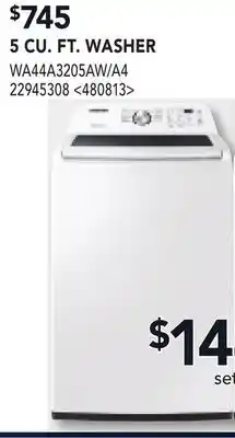 RONA 5 CU. FT. WASHER offer