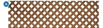 RONA 1-3/4 x 4' 8' Treated wood lattices offer