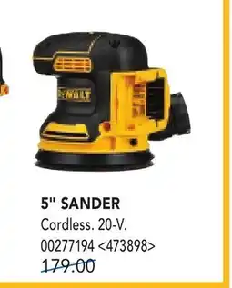 RONA DEWALT 5 SANDER offer