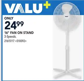 RONA 16 FAN ON STAND offer