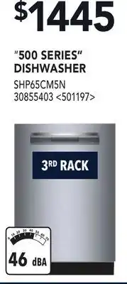 RONA BOSCH 500 SERIES DISHWASHER offer