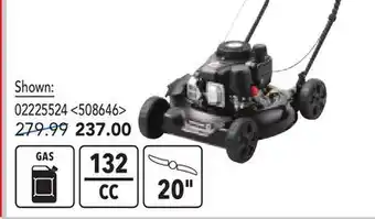 RONA YARD MACHINES and REMINGTON gas lawn mowers offer