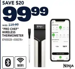 RONA PRO CHEF WIRELESS THERMOMETER offer