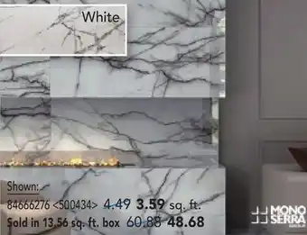 RONA MONO SERRA 12 x 24 tiles offer