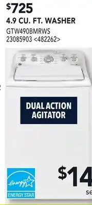RONA GE 4.9 CU. FT. WASHER offer