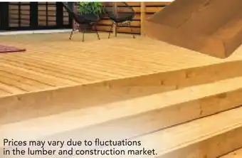 RONA 5/4 X 6 X 8' TREATED WOOD DECK BOARD offer