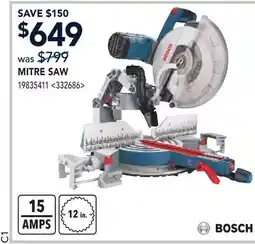 RONA BOSCH MITRE SAW offer