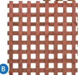 RONA 1-3/4 x 4' x 8' Treated wood and cedar lattices offer