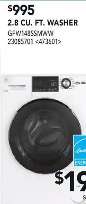 RONA GE 2.8 CU. FT. WASHER offer