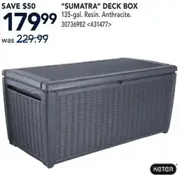 RONA SUMATRA DECK BOX offer
