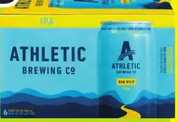 FreshCo Athletic Brewing Non-Alcoholic Beer 6x355 mL offer