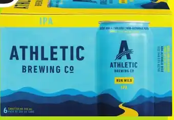 FreshCo Athletic Brewing Non-Alcoholic Beer 6x355 mL offer