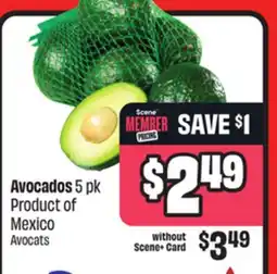 FreshCo Avocados 5 pk Product of Mexico offer