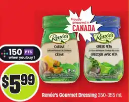 FreshCo Renée's Gourmet Dressing 350-355 mL offer