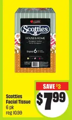 FreshCo Scotties Facial Tissue 6 pk offer