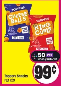 FreshCo Toppers Snacks offer
