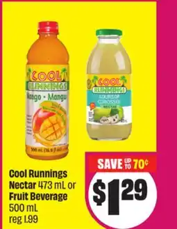 FreshCo Cool Runnings Nectar 473 mL or Fruit Beverage 500 mL offer