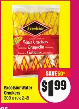 FreshCo Excelsior Water Crackers 300 g offer