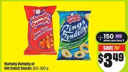 FreshCo Humpty Dumpty or Old Dutch Snacks 265-300 g offer