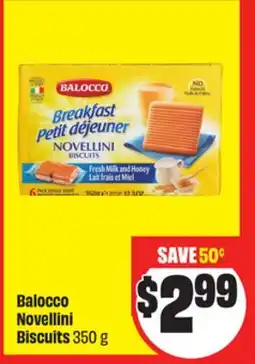 FreshCo Balocco Novellini Biscuits 350 g offer