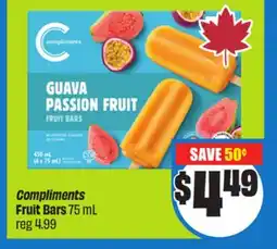 FreshCo Compliments Fruit Bars offer