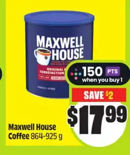 FreshCo Maxwell House Coffee 864-925 g offer