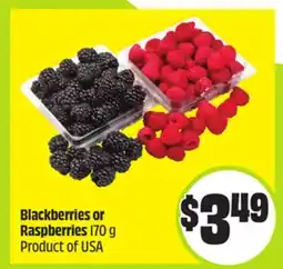 FreshCo Blackberries or Raspberries 170 g Product of USA offer
