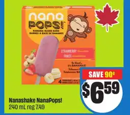 FreshCo Nanashake NanaPops! offer