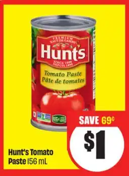 FreshCo Hunt's Tomato Paste 156 mL offer