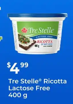 FreshCo Tre Stelle Ricotta Lactose Free 400 g offer