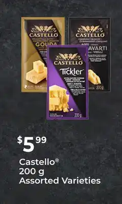 FreshCo Castello 200 g Assorted Varieties offer