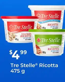 FreshCo Tre Stelle Ricotta 475 g offer