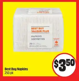 FreshCo Best Buy Napkins 250 pk offer