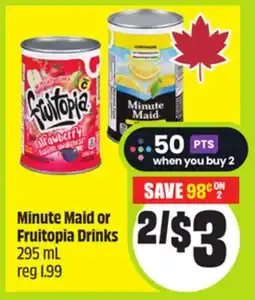 FreshCo Minute Maid or Fruitopia Drinks offer