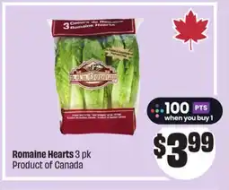 FreshCo Romaine Hearts 3 pk Product of Canada offer