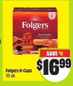 FreshCo Folgers K-Cups 30 pk offer