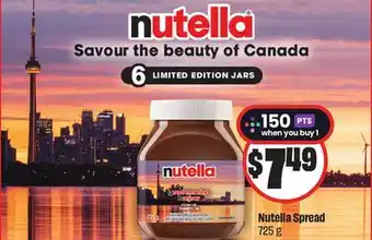 FreshCo Nutella Spread 725 g offer