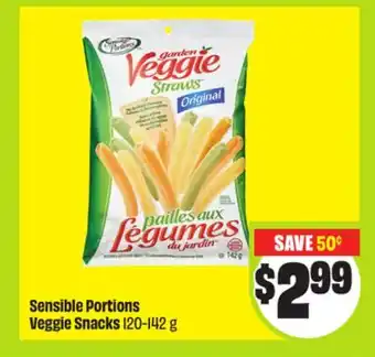 FreshCo Sensible Portions Veggie Snacks 120-142 g offer