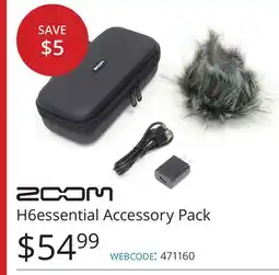 Vistek ZOOM H6essential Accessory Pack offer