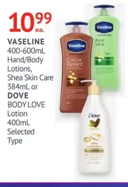IDA Pharmacy VASELINE or DOVE offer