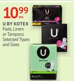 IDA Pharmacy U BY KOTEX offer