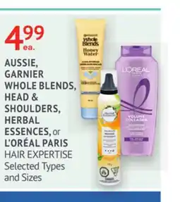 IDA Pharmacy AUSSIE, GARNIER WHOLE BLENDS, HEAD & SHOULDERS, HERBAL ESSENCES or L'ORÉAL PARIS offer