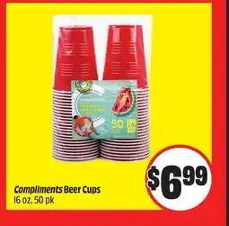 Chalo FreshCo Compliments Beer Cups 16 oz. 50 pk offer