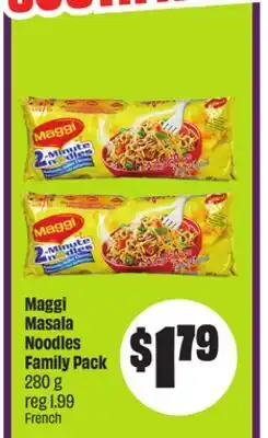 Chalo FreshCo Maggi Masala Noodles Family Pack 280 g offer
