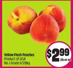 Chalo FreshCo Yellow Flesh Peaches Product of USA No. 1 Grade offer