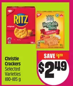 Chalo FreshCo Christie Crackers Selected Varieties 180-185 g offer